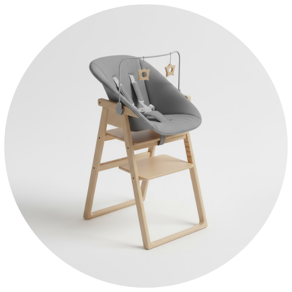Chaise transat & hautes pour bébé
