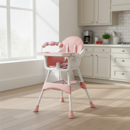 Chaise Haute Bebe Avec Coussin en Tissu