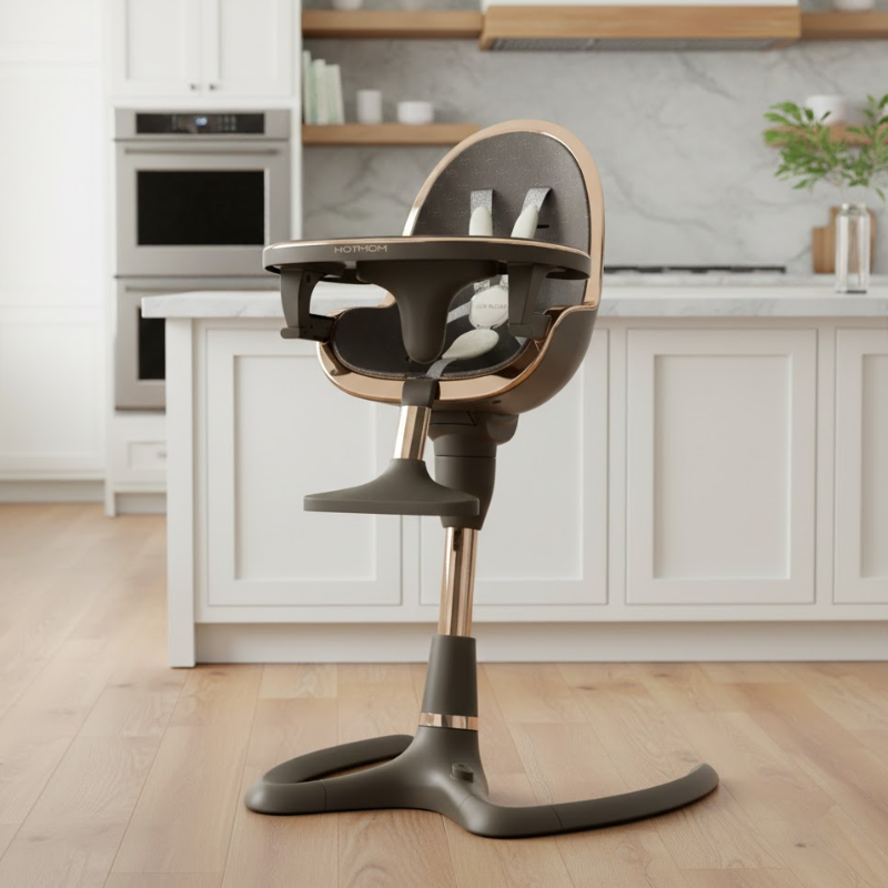 Chaise Haute Bébé Futuriste