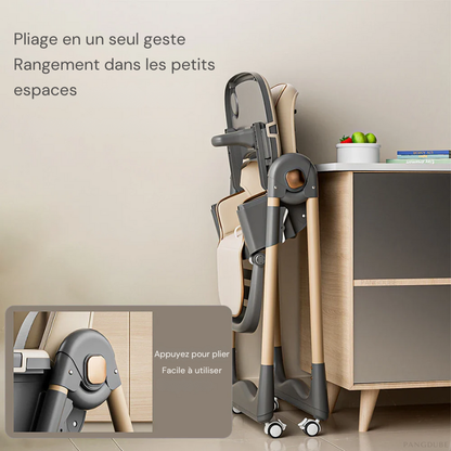 Chaise Haute Bébé Luxe