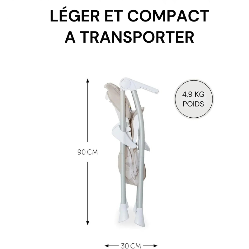 Chaise Haute Bebe 90 cm Sauge