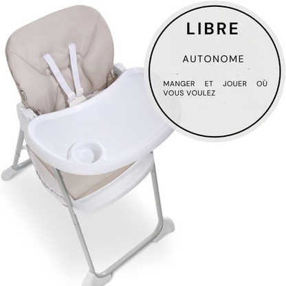 Chaise Haute Bebe 90 cm Sauge