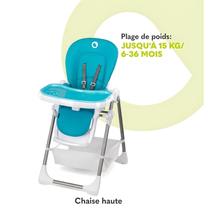 Seggiolone per bambini 6 mesi-3 anni Beige