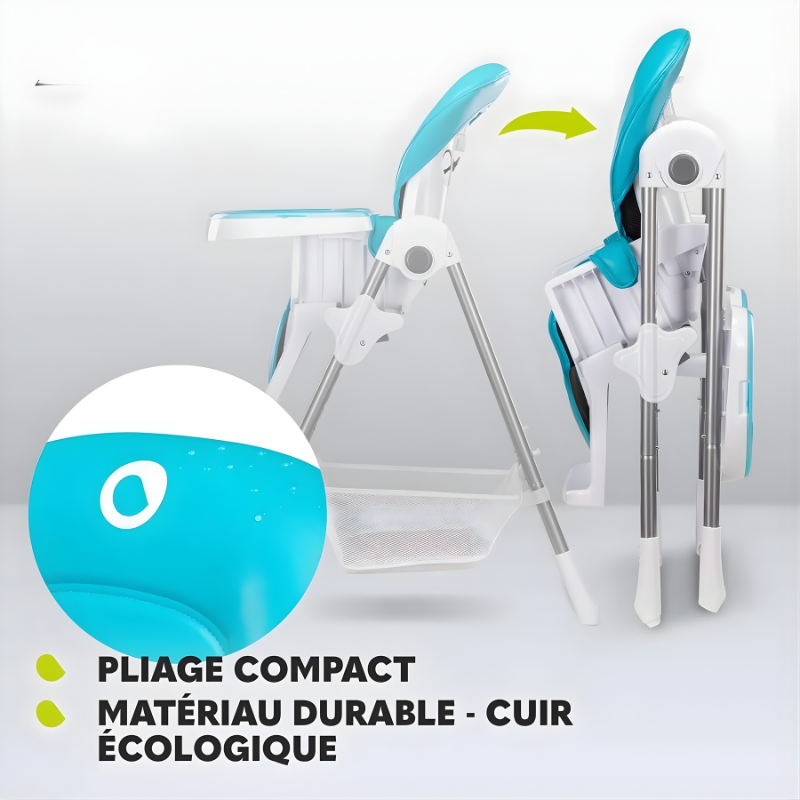 Seggiolone per bambini 6 mesi-3 anni Beige