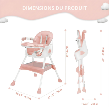 Chaise Haute Bebe Petit Espace