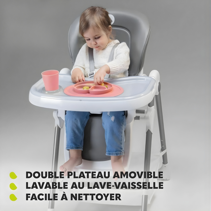 Seggiolone per bambini 6 mesi-3 anni Beige