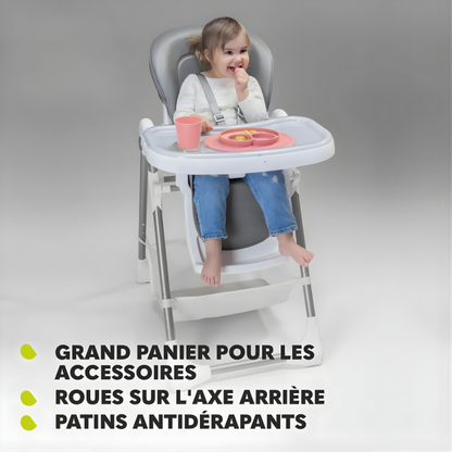 Seggiolone per bambini 6 mesi-3 anni Beige