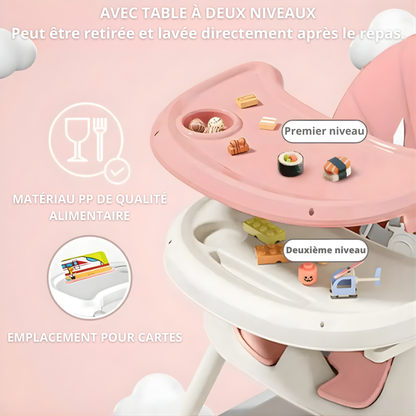 Chaise Haute Bebe Petit Espace