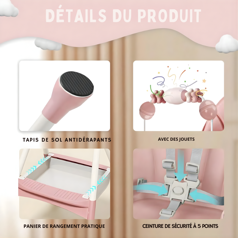Chaise Haute Bebe Petit Espace