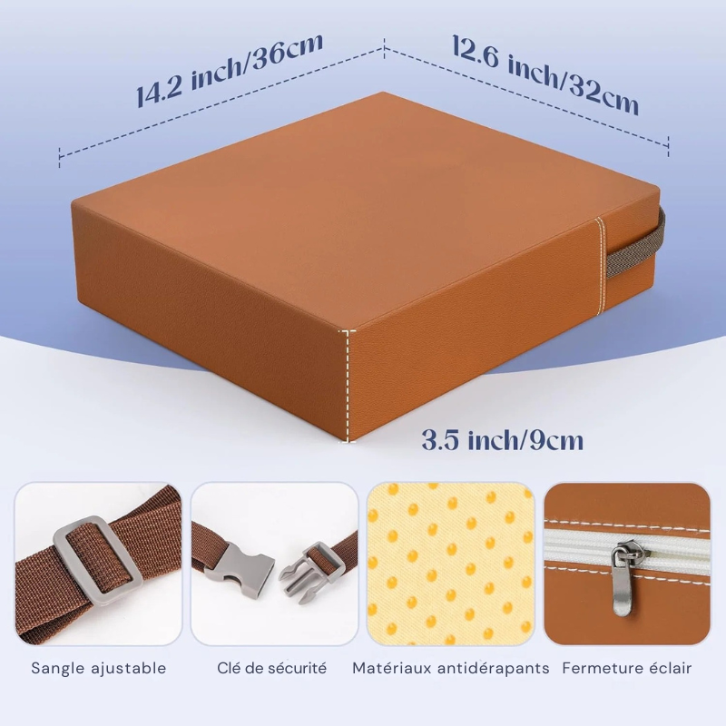 Coussin Rehausseur Chaise Bebe Antidérapant