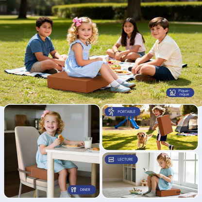 Coussin Rehausseur Chaise Bebe Antidérapant