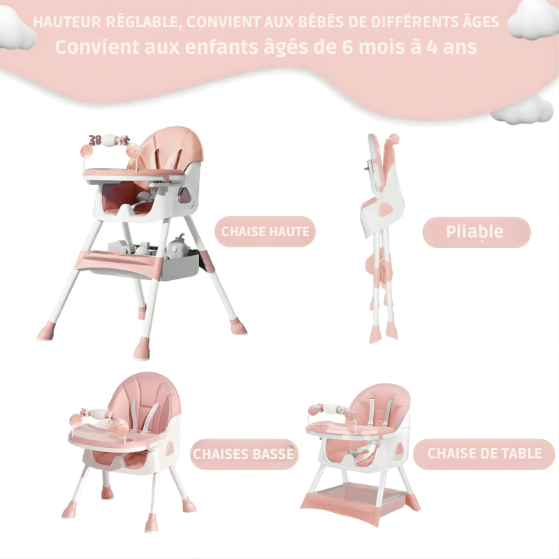 Chaise Haute Bebe Petit Espace