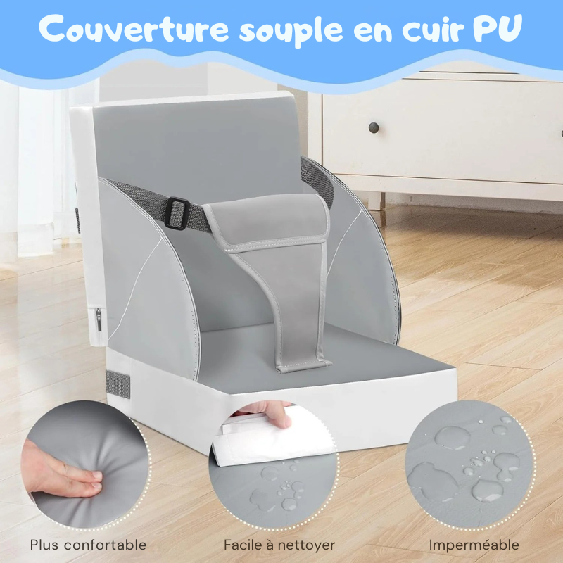 Rehausseur Chaise Bébé Sangle Securite 3 Point