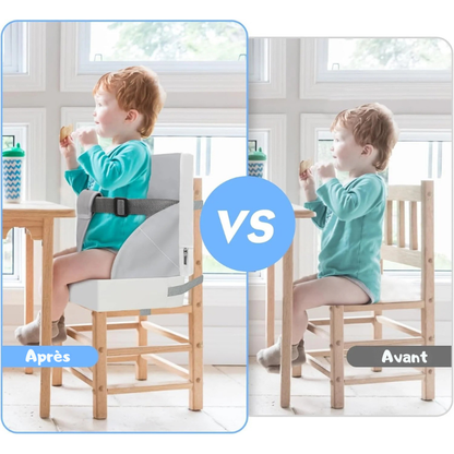 Rehausseur Chaise Bébé Sangle Securite 3 Point