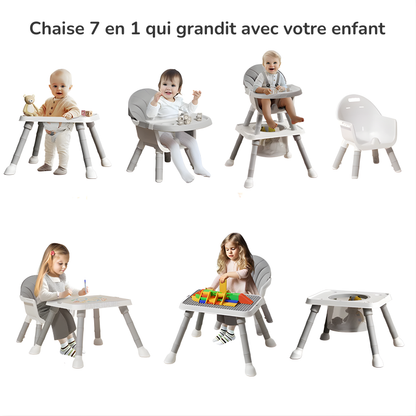 Chaise Haute Bébé 7 en 1