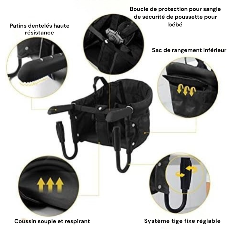 Chaise Bébé Agrippante Table