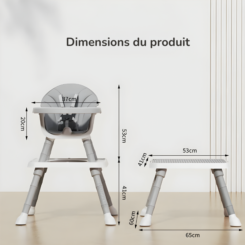 Chaise Haute Bébé 7 en 1