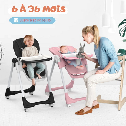 Chaise Haute Bébé 6-36 mois