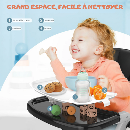 Chaise Haute Bébé 6-36 mois