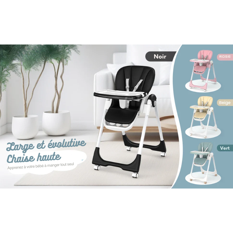 Chaise Haute Bébé 6-36 mois