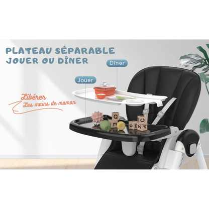 Chaise Haute Bébé 6-36 mois