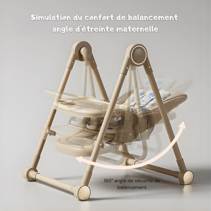 Chaise Haute Bébé Sur Roulettes Transat