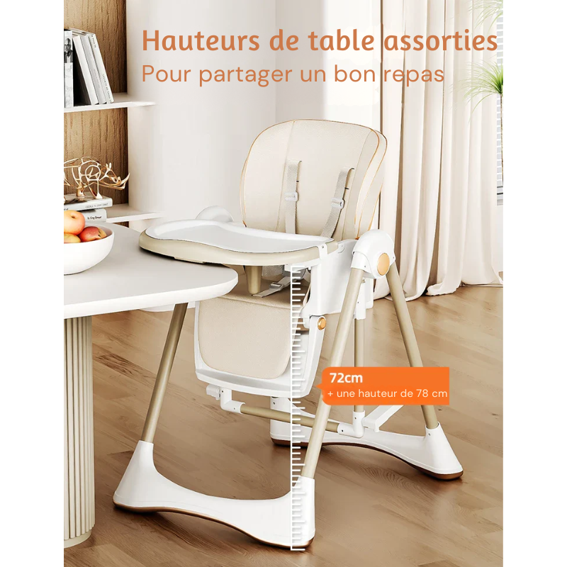 Chaise Haute Bébé Pliable 4 Mois