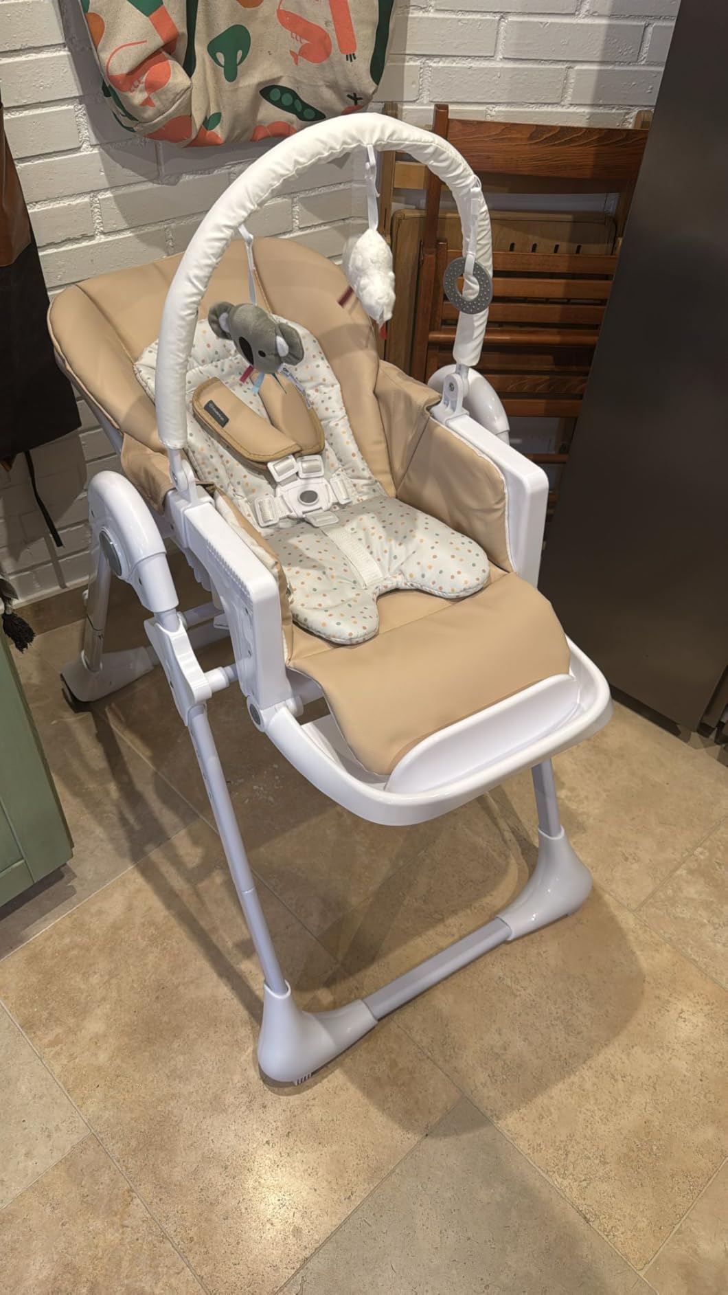 Chaise haute évolutive transat