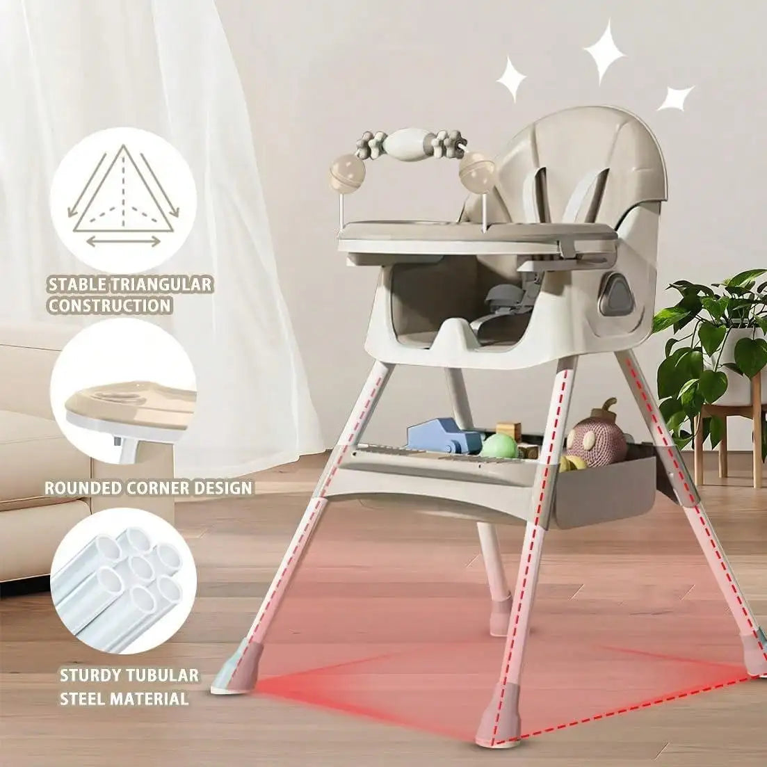 Chaise Haute Bebe Petit Espace